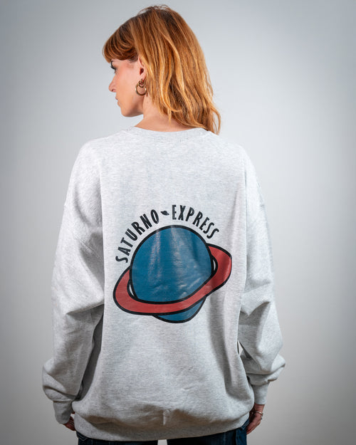 Crewneck "Box Logo" ash