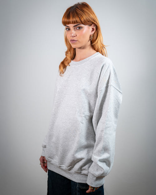 Crewneck "Box Logo" ash